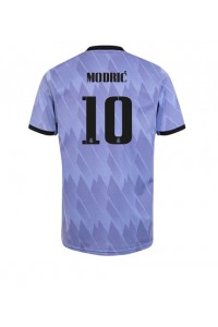 Real Madrid Luka Modric #10 Voetbaltruitje Uit tenue 2022-23 Korte Mouw